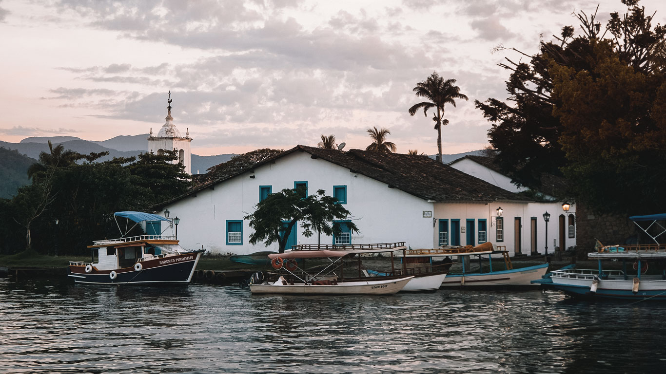 View of Paraty’s Historic Center.